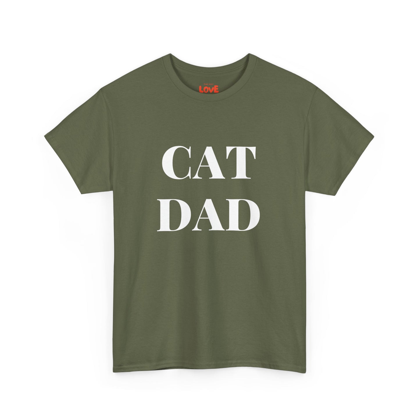 Cat Dad Cotton Tee