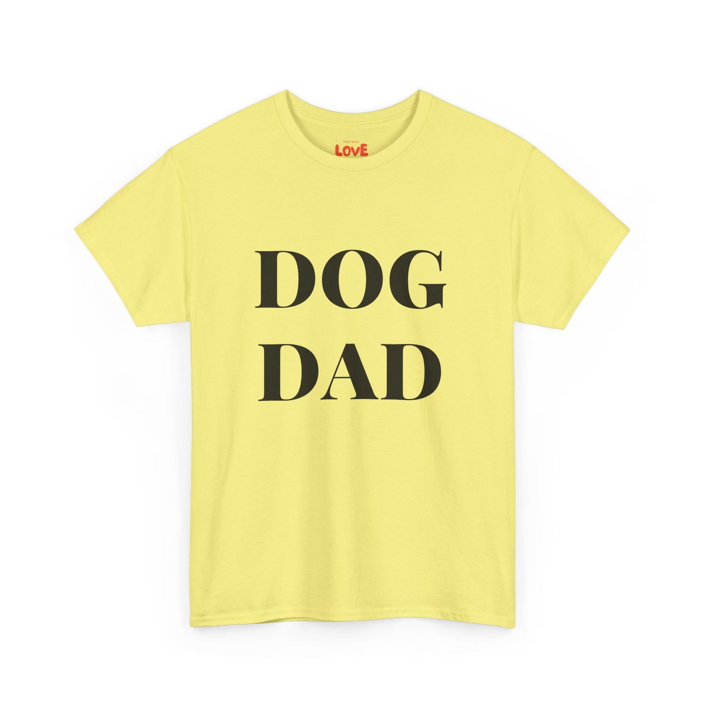 Dog Dad Cotton Tee