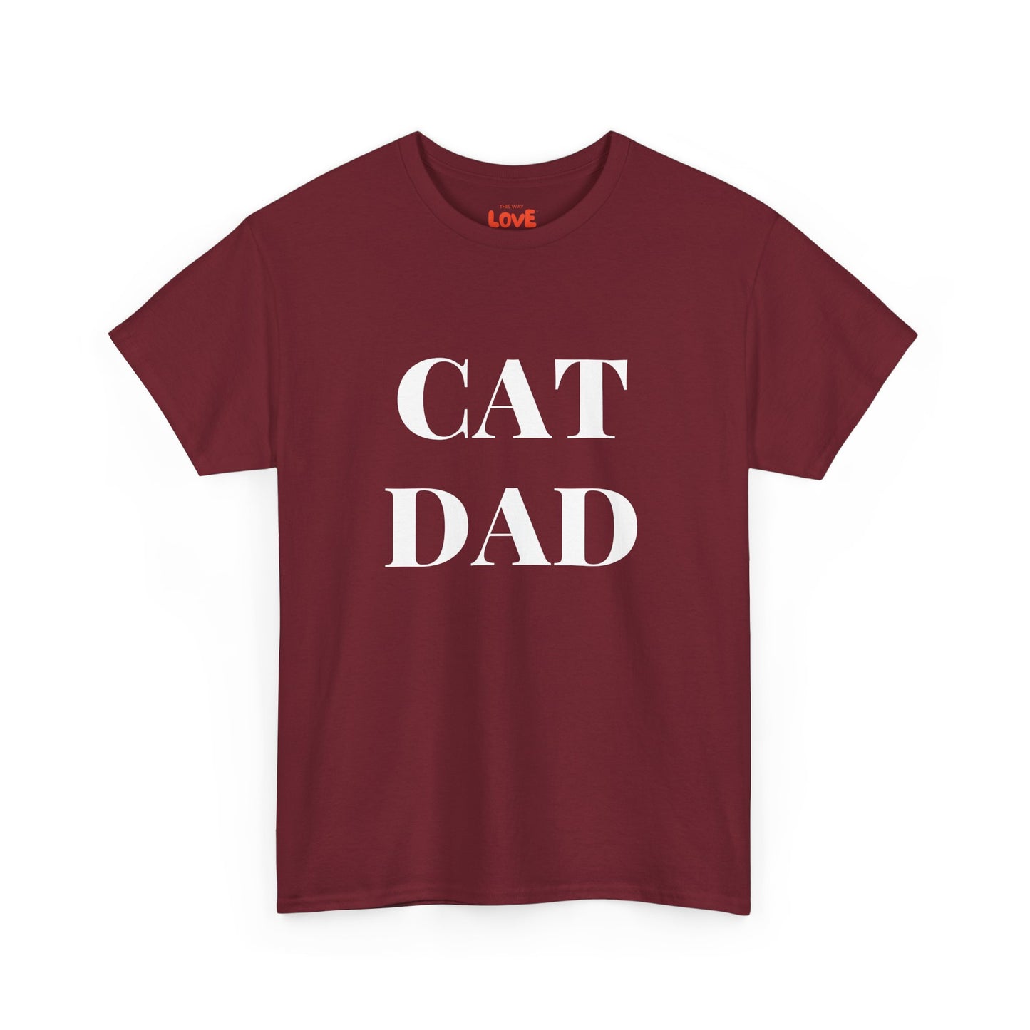 Cat Dad Cotton Tee