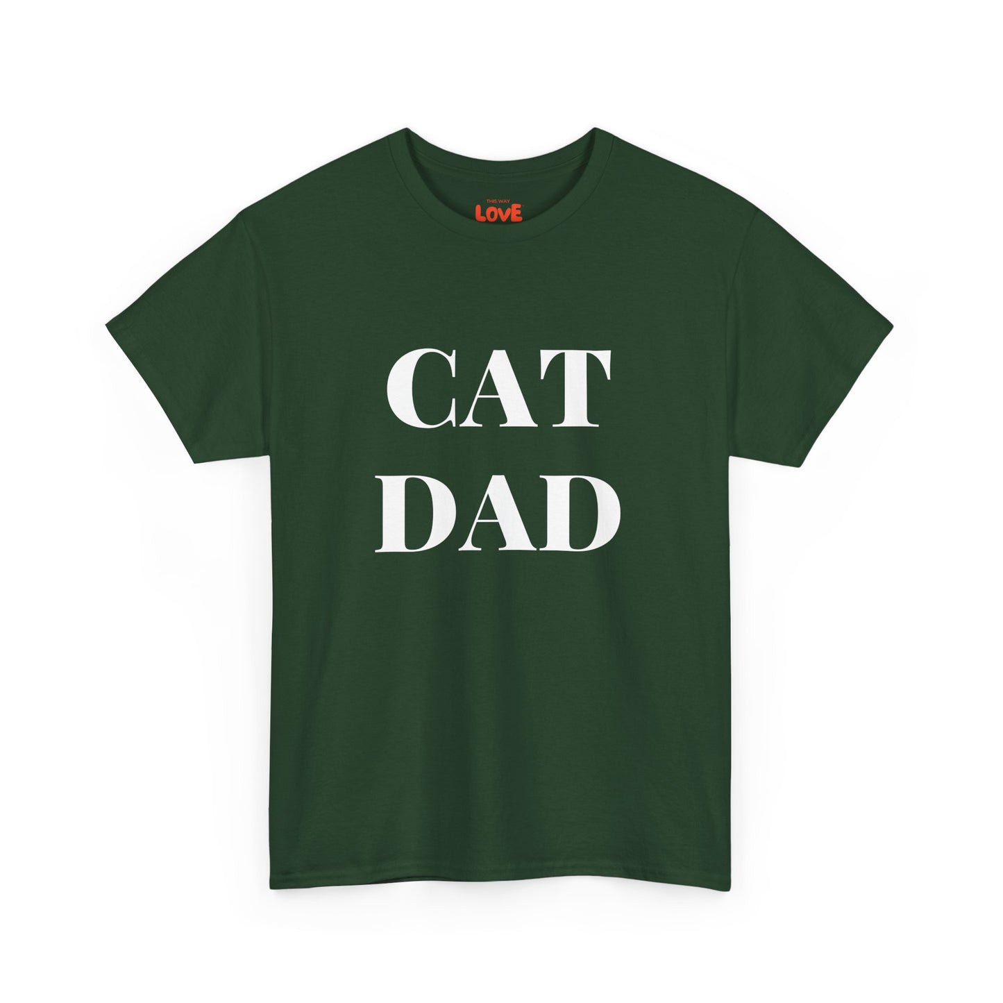 Cat Dad Cotton Tee