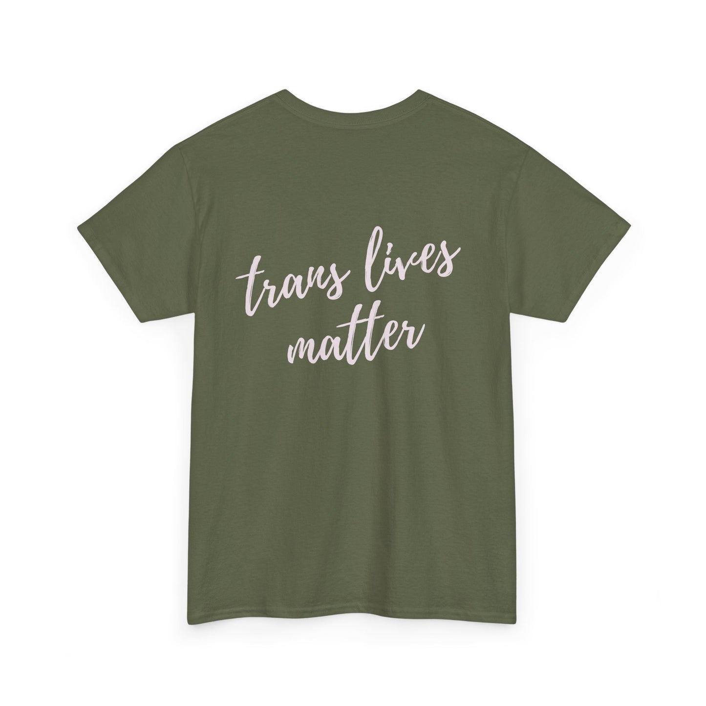 Trans Lives Matter Cotton Tee
