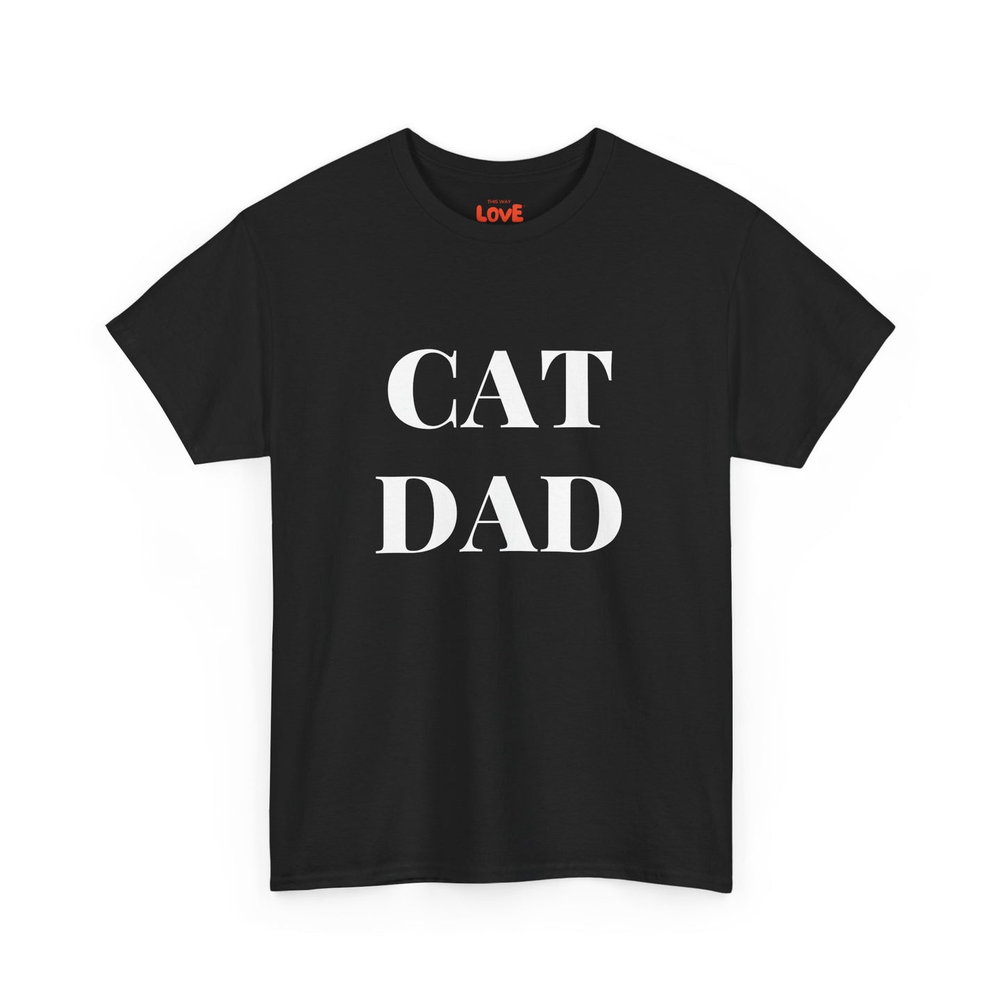 Cat Dad Cotton Tee